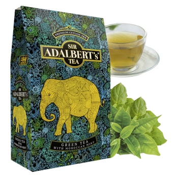 Zielona herbata Adalbert's green tea marokańska mięta 100g