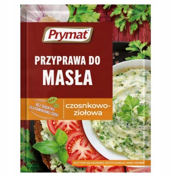 Prymat Przyprawa do masła czosnkowo-ziołowa 12 g