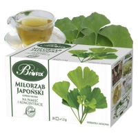 Miłorząb japoński Bifix herbata ziołowa 20 saszetek