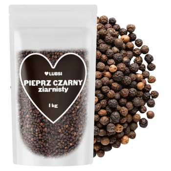 Lubsi Pieprz czarny ziarnisty przyprawa 1kg