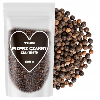Lubsi Pieprz czarny ziarnisty przyprawa 500g