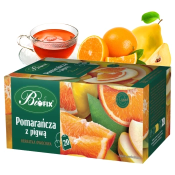 Bifix Pomarańcza z pigwą herbata 20 saszetek