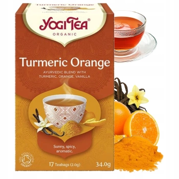 Yogi Tea Turmeric Orange herbata 17 torebek