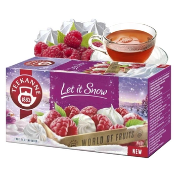 Malina z bezą Teekanne Let it snow herbata zimowa 20 kopert