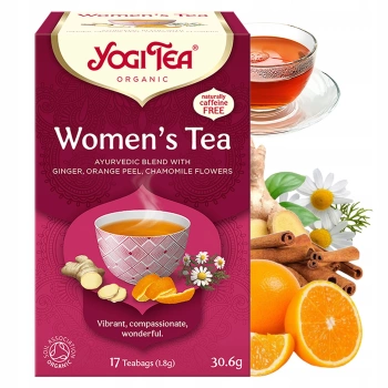 Yogi Tea Women's Tea herbata 17 torebek