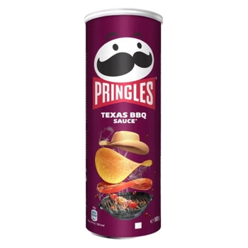 Chipsy Pringles texas bbq 165 g