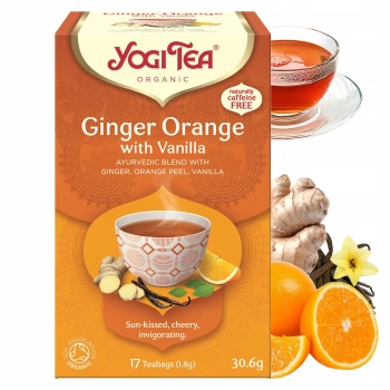 Yogi Tea Ginger Orange herbata 17 torebek
