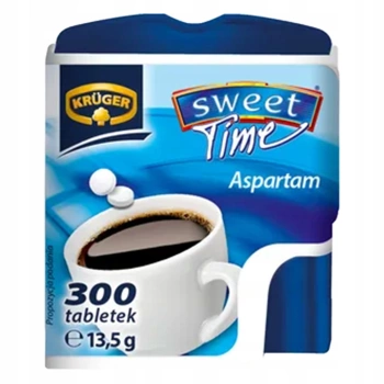 Kruger słodzik aspartam 300 tabletek 13,5g