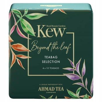 Ahmad Kew Selection Zestaw herbat w puszce 4 smaki 40 kopert