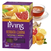 Cytrusy imbir Irving herbata czarna 20 kopert