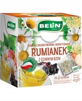 Rumianek czarny bez Belin herbata 20 piramidek