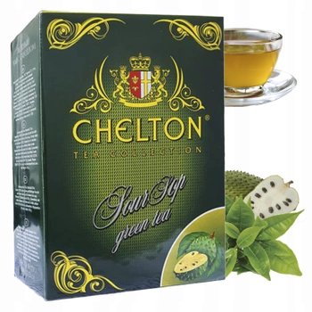 Chelton green tea soursop herbata liściasta zielona 100g