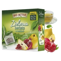 Pigwa granat Big Active herbata zielona 40 torebek