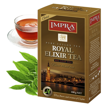 IMPRA GOLD liściasta herbata czarna ROYAL ELIXIR TEA 100G