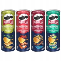 Zestaw Pringles chipsy mix smaków 4x165 g