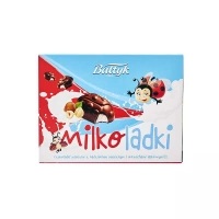 Czekoladki mleczne z orzechami laskowymi Baltyk Milkoladki 110g