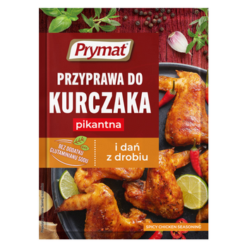 PRYMAT PRZYPRAWA DO KURCZAKA PIKANTNA 25G