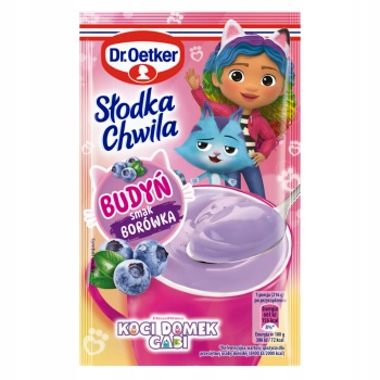 Budyń Słodka Chwila smak borówka 41 g