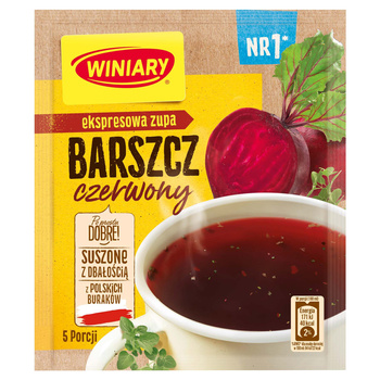 WINIARY zupa ekspresowa BARSZCZ CZERWONY instant 60G