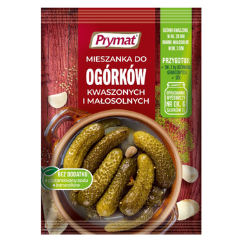 PRZYPRAWA DO OGÓRKÓW KWASZONYCH 40G PRYMAT