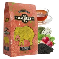 Truskawki i soursop herbata czarna Adalbert's 80g