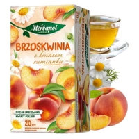 Brzoskwinia rumianek Herbapol herbata 20 torebek