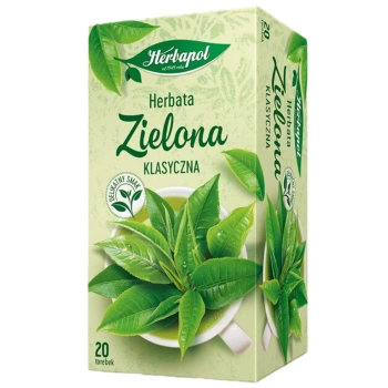 Herbapol herbata zielona klasyczna 20 saszetek