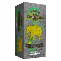 Adalbert's Tea herbata Oolong o smaku truskawki i papai wspierająca wyciszenie 25 torebek