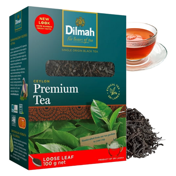 DILMAH herbata czarna PREMIUM TEA liściasta 100G