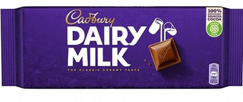 CADBURY CZEKOLADA MLECZNA 180G