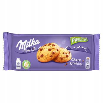 Milka ciastka pieguski z czekoladą choco cookies 135g