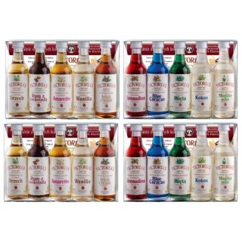 Victoria's Zestaw syropów barmańskich do kawy i do drinków 20x50ml