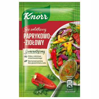 Knorr Sos sałatkowy paprykowo - ziołowy 9 g
