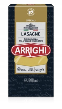 ARRIGHI MAKARON z mąki z pszenicy DURUM LASAGNE 500 G