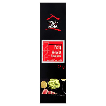 HOUSE OF ASIA ostra pasta WASABI DO SUSHI 43G