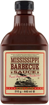 Mississippi bbq sos barbecue słodki pikantny 510g