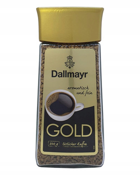 DALLMAYR GOLD kawa rozpuszczalna arabica w słoiku instant 200G
