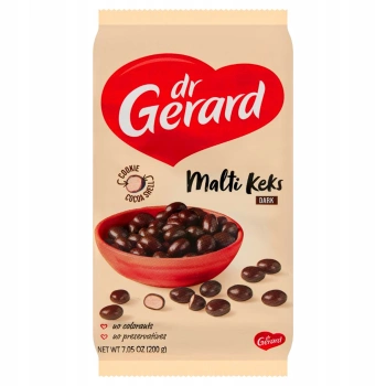 Dr Gerard Maltikeks Dark Czekoladowe kulki 200 g