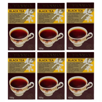 Zestaw herbat czarnych Yunnan B901 + naklejka
