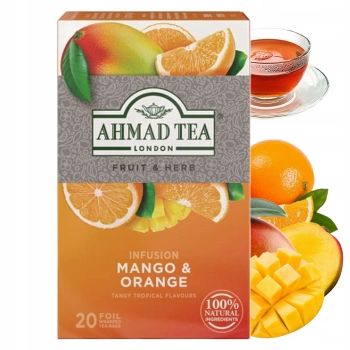 Ahmad Tea Mango & orange 20 torebek