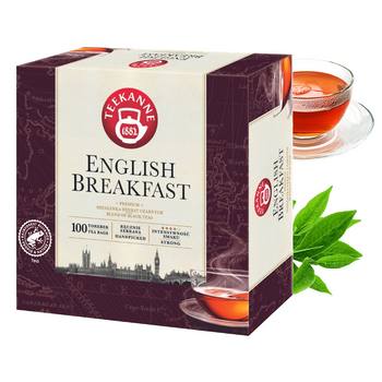 TEEKANNE herbata czarna ENGLISH BREAKFAST 100 torebek