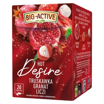 Big-Active herbata owocowa czerwone owoce 20 kopert