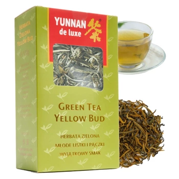 Zielona herbata chińska Yunnan de luxe green tea yellow bud 100 g