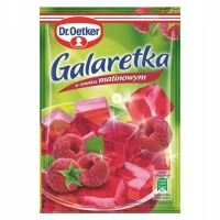 Dr. Oetker Galaretka o smaku malinowym 72 g
