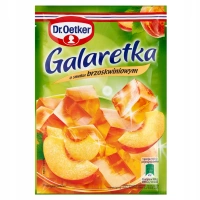 Dr. Oetker Galaretka o smaku brzoskwiniowym 72 g