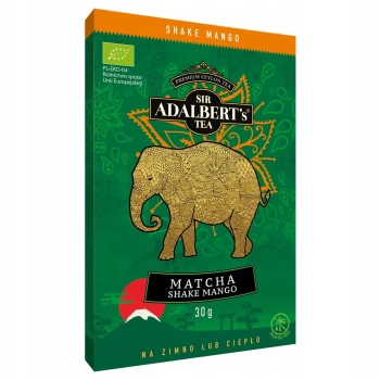 Matcha Shake Mango egzotyczny napój na bazie zielonej herbaty 30g