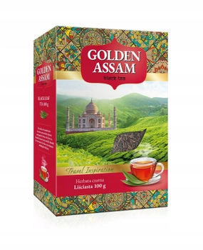 Herbata czarna liściasta golden Assam 100 g