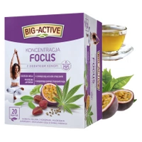 Koncentracja Big Active herbata zielona focus 20 kopert