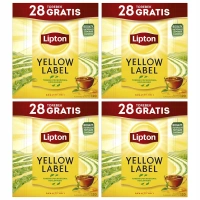 Zestaw prezentowy herbat 4x Lipton 120 torebek + naklejka