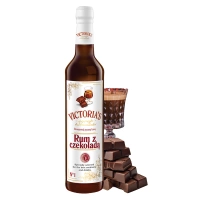 Victoria's syrop barmański Rum z czekoladą do kawy drinków i deserów 490 ml